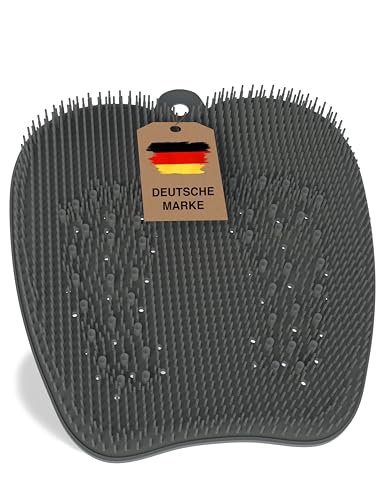 VMbathrooms Magie des Pieds L'Original | Brosse de Pieds Antidérapante pour Massage & Nettoyage des Pieds | Tapis de Douche en Silicone | Gommage des Pieds...