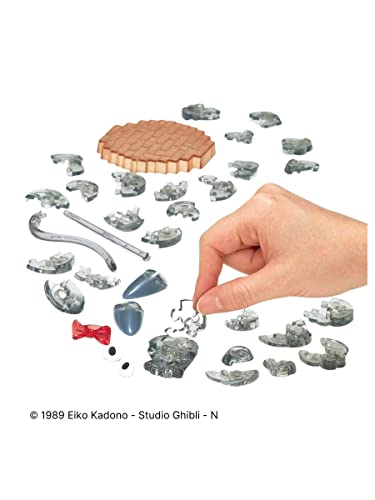 Beverly 3D Crystal Puzzle 36 Pieces, Kikis Delivery Service, Jiji Black Cat Anime (50272) - Studio Ghibli Japan #TOP3