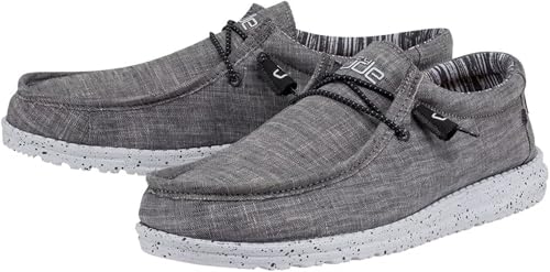 Hey Dude Men's Wally Chambray Loafer4