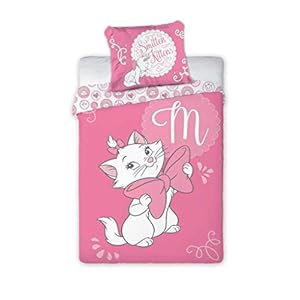 Marie Aristocats kinderbeddengoed, babybeddengoed, 100 x 135 cm + 40 x 60 cm