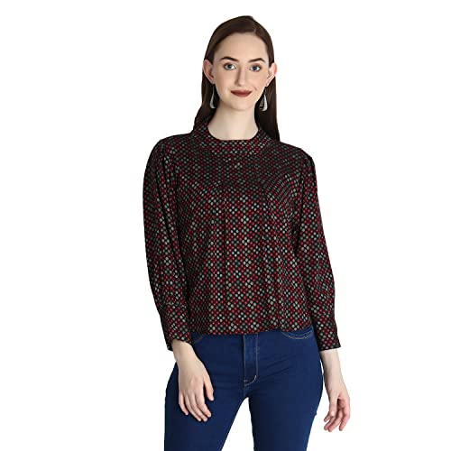 Image of DHRUVI TRENDZ Women's Regular Fit Shirt