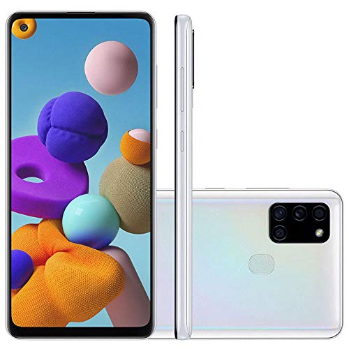 Smartphone Samsung Galaxy A21s Dual Chip 6.5 64GB - Branco