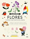 Taller de dibujo. Flores: Aprende a dibujar con formas simples 60 flores, animales y otros elementos  ¡APRENDE A DAR VIDA A LAS CRIATURAS QUE HABITAN ... FORMA FÁCIL E INTUITIVA! (Spanish Edition)