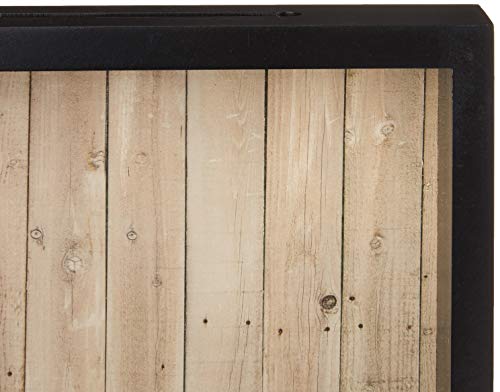 Shadow Box Display Case – Top Loading Black Wood Frame - Showcase Bottle Caps, Shells, Ticket Stubs, Airline Tickets, and More