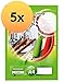 Produktbild LANDRE 400073158 Zeichenkarton-Block 5er Pack A4 10 Blatt Kopfgeleimt 190 g/m² Malblock Zeichenpapier Papierblock Zeichenblock
