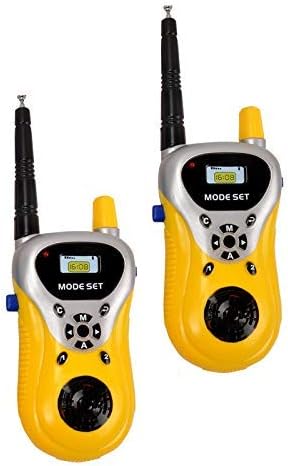 Battery Operated Walkie Talkie 2 Way Radio Toy for Kids/Boys/Girls Up to 50-100 Meter Talking Indoor and Outdoor