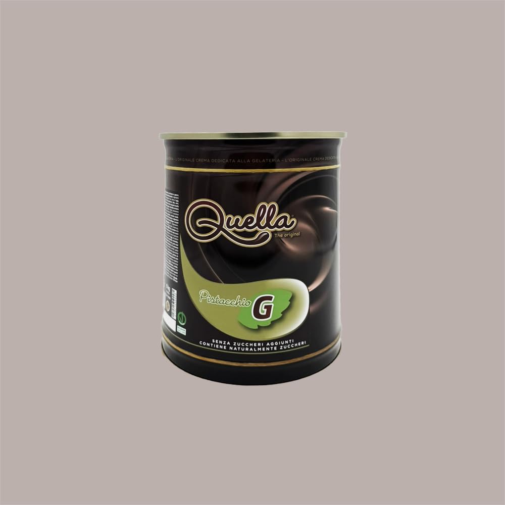 Lucgel Quella Pistacchio G Crema Spalmabile per Gelato Senza Zuccheri Aggiunti e VeganOk Mec3-6 Kg -