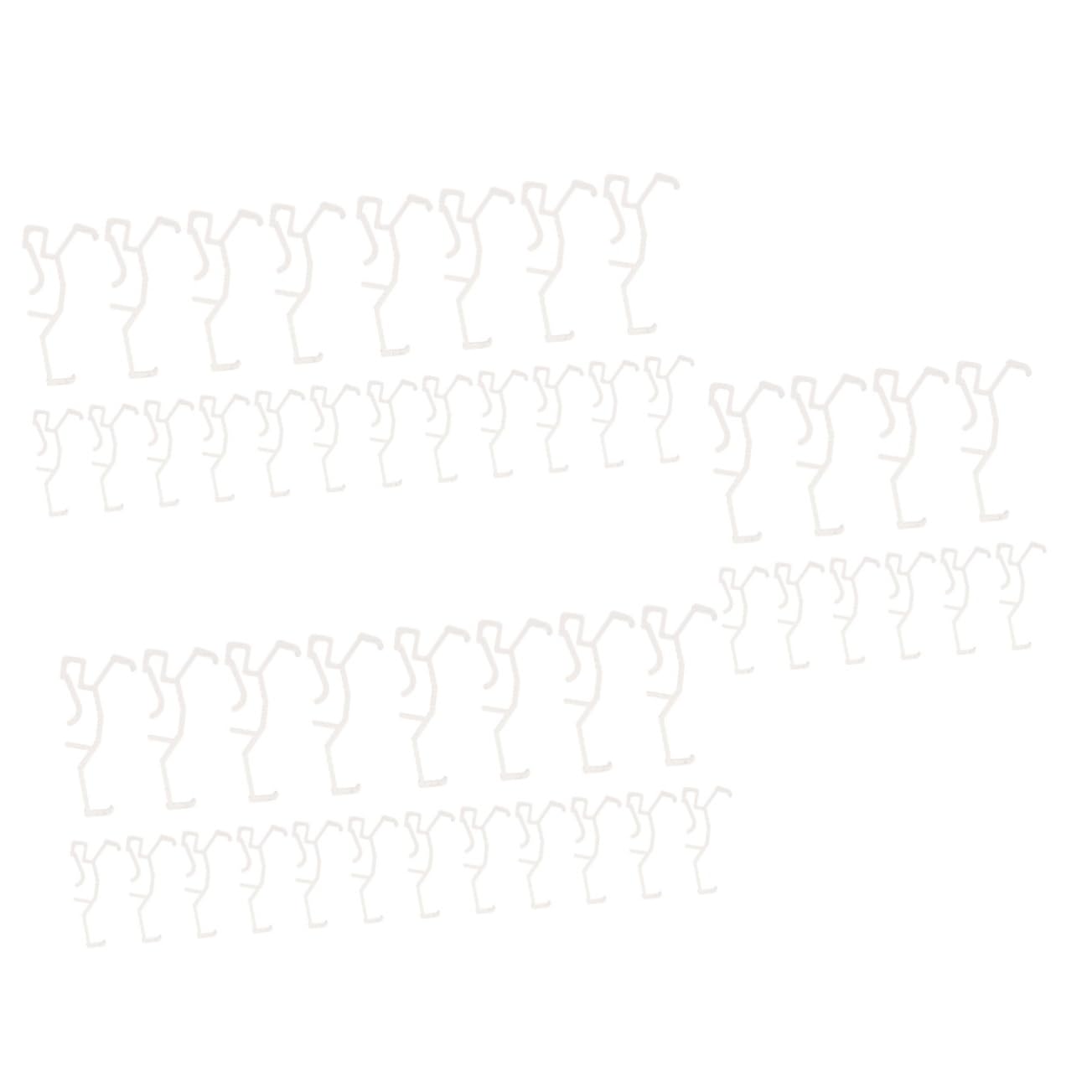 Clips de cenefa MAGICLULU para solucionar persianas caídas mediante reemplazo de clips ciegos
