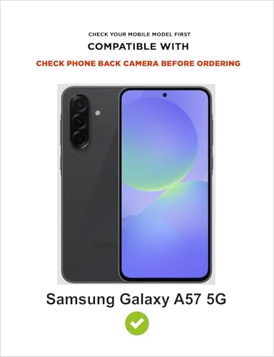 Image of SBMS Back Cover for Samsung Galaxy A57 5G | Ultra Slim Soft Rubberised Hard Case | Oil Feel Soft Leather Back | Mag-Safe Design (Mag-Safe Not Support) | Camera Protection Case for Sam A57 5G (Brown)