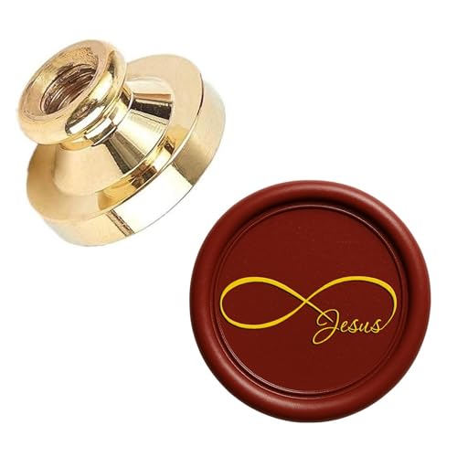 Christian Wax Seal Stamp Heads – 25mm Brass Seals, Faith