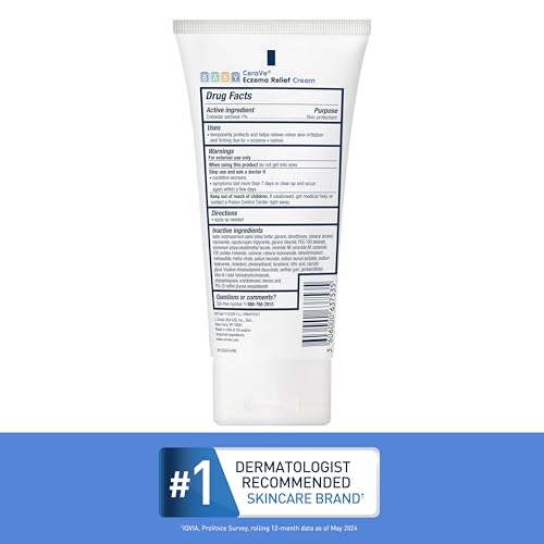 CeraVe Baby Eczema Relief Cream with 1% Colloidal Oatmeal & Vitamin E, 5oz - image 7