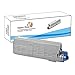 Toner Pros (TM Compatible Toner (46490604, 46490603, 46490602, 46490601) for Oki Okidata C532 MC573 C532dn C542dn MC563dn MC573dn (4-Color Pack) - Black 7,000 and Colors 6,000 Pages