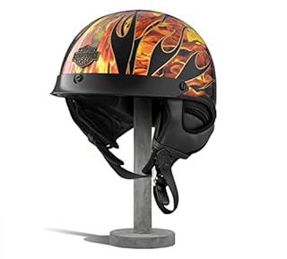 Harley-Davidson® Fire Breather Ultra-Light J02 1/2 Half Helmet - 98173-18VX (Large)