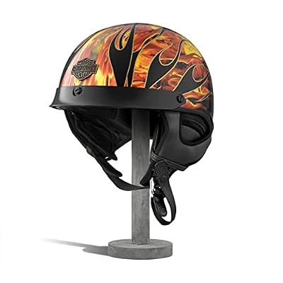 Harley-Davidson Fire Breather Ultra-Light J02 1/2 Half Helmet - 98173-18VX