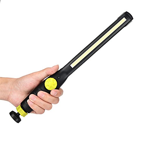 happy event Wiederaufladbare COB LED Slim Arbeitslampe | Rechargeable COB LED Work Light (Gelb) Cover