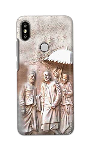 Image of Printed Hard Back Cover Case for Mi Redmi Y2 Back Cover (Sai Baba) -1803