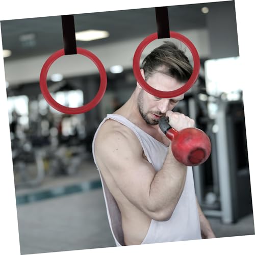 2 Piezas Anillas Gimnasia ABS Portátiles para Ejercicio miniatura 2