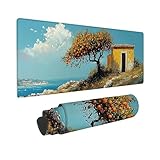 【GRAND TAPIS DE SOURIS ÉTENDU】: Mesurant 600x300x3mm (60x30cm), ce pad de souris étendu offre beaucoup d'espace pour votre souris et votre clavier, créant un espace de travail unifié et sans encombrement qui améliore à la fois la productivité et les performances de jeu.