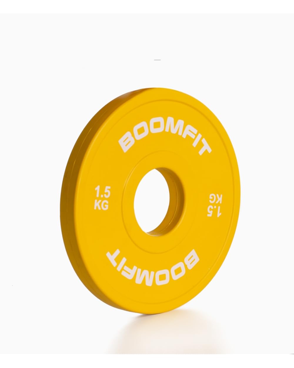 BOOMFIT Discos Fraccionados de Goma 0,5-2 kg para Barra Olímpica 50 mm | microcarga para progresar de medio en medio kilo | Kit Gimnasio en Casa, CrossFit, Halterofilia y Powerlifting
