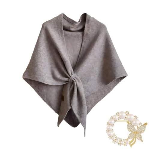 Curetoaway Scarf, Pashmina Wraps for Women, Women's Solid Color Scarf Casual Soft Comfortable Shawl for Daily Wear