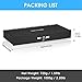 Douk Audio 2-Way Passive Amplifier Speaker Selector, Stereo Audio Switch Box, AB Switcher for Home Theater Hi-Fi System Comparision No Power Needed (SP102)