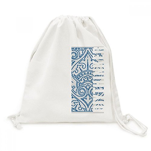 Toile drawstring backpack Talavera pour remplacer les sacs lourds en voyage