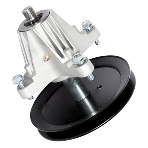 TENGMUJX 618-06989 918-06989 Spindle Assembly Fit for 46 inch Craftsman T135 T140 T150 T1500 T1600 T1700 T1900 MTD Troy Bilt TB46 Bronco Horse XP Huskee LT 4600 46' Lawn Mower Deck
