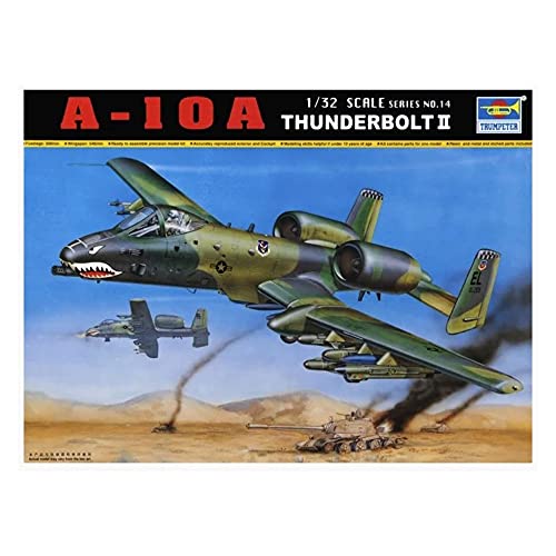 Maquette à monter Fairchild A-10A Thunderbolt II Trumpeter 02214