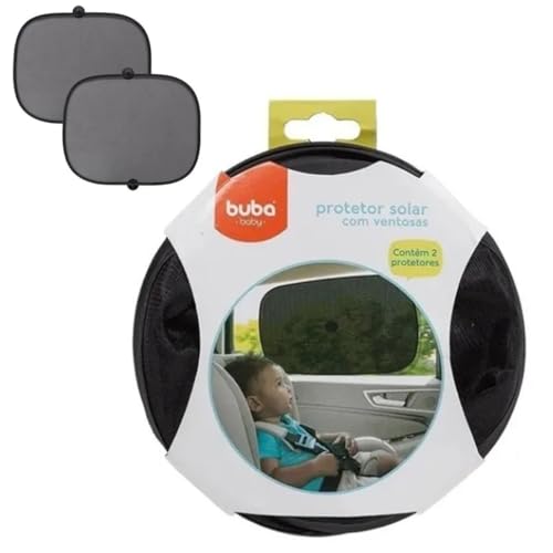 Kit Protetor Solar Vidro de Carro E Espelho Retrovisor Vigia Bebê Buba