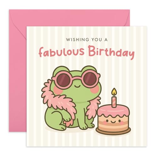 CENTRAL 23 킢o[Xf[J[h - 'Wishing You a Fabulous Birthday' - ޏ̗Fl o ̂߂ - TOXƃsÑ{AtX^CbVȃJG - P[LtpXeA[g - XebJ