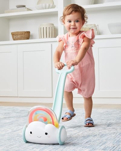 Image of Skip Hop Sit to Stand Learning Push Toy, Silver Lining Cloud