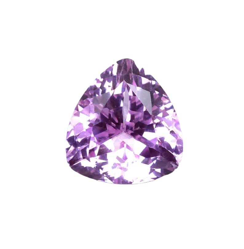 Saphir rose de forme trillion de qualité supérieure, gemme taillée GH_NAT_11446
