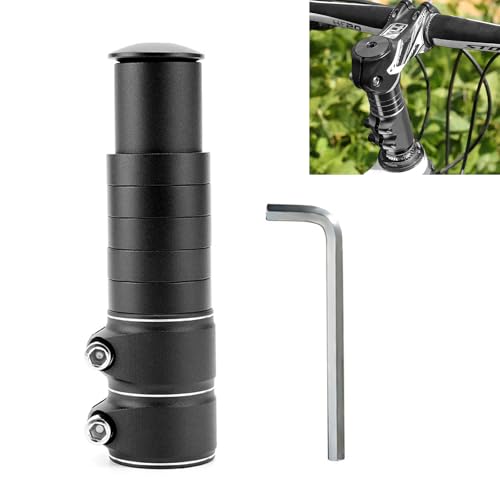 YHSKJCD Elevación del Manillar de Bicicleta, Elevador de Manillar de Bicicleta Eléctrica, Elevador Bicicleta Potencia Manillar, Elevador de Potencia MTB, Extensión Vástago Manillar Bicicleta