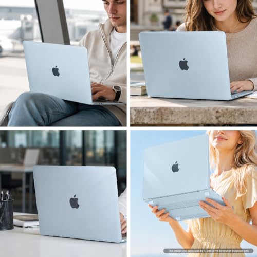 Image of MOSISO Compatible with MacBook Air 15 inch Case M4 M3 M2 2025 2024 2023