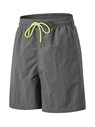 Andoer Calças esportivas masculinas verão quadril fitness running roupas esportivas com cinto de gra