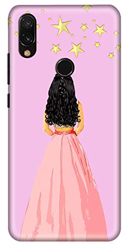 Image of Amazon Brand - Solimo Designer Girl Design 3D Printed Hard Back Case Mobile Cover for Xiaomi Redmi Y3