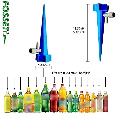 Fosset-Automatic-Self-Watering-Spike-Drip-Kit-12-Pack-Plant-Waterer-Lawn-and-Garden-Watering-Equipment--Adjustable-Drip-Irrigation-Control-System-with-Drip-Control-Valve Fosset-Automatic-Self-Watering-Spike-Drip-Kit-12-Pack-Plant-Waterer-Lawn-and-Garden-Watering-Equipment--Adjustable-Drip-Irrigation-Control-System-with-Drip-Control-Valve