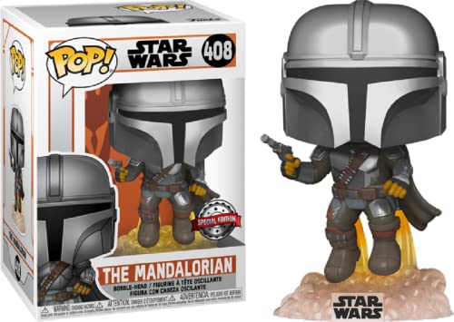 Funko Pop Star Wars:Mandalorian-Mando Flying w/Blaster