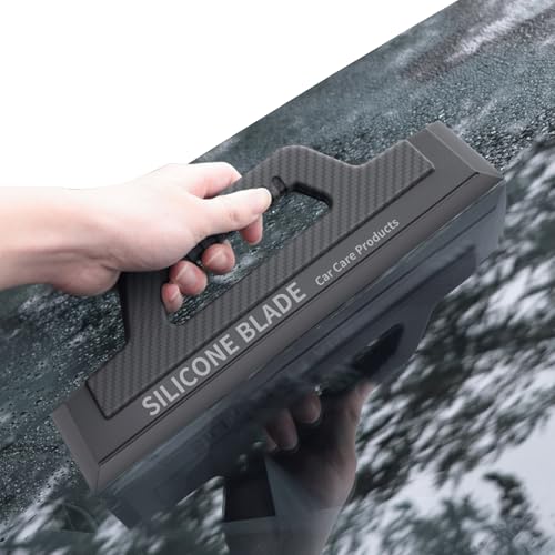 Raclette Car – Raclette Auto | Raclette Limpiadora sin arañazos ni huellas para carrocería, barco, espejo panel solar de cristal en altura