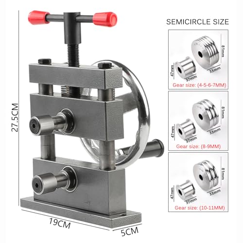Machine à façonner des bijoux, outil de pliage d'anneaux multifonction pour l'artisanat de bijoux et un usage professionnel, durable et facile à utiliser, idéale pour les artisans et les bijoutiers