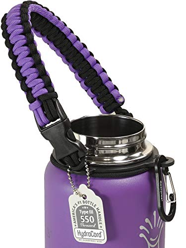 Gearproz Handle for Hydro Flask, Nalgene, Takeya - America's No. 1 Paracord Water