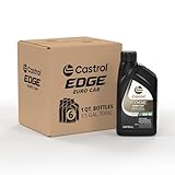 Castrol EDGE Euro 10W-60 Advanced Full Synthetic Motor Oil, 1 Quart, Pack of 6