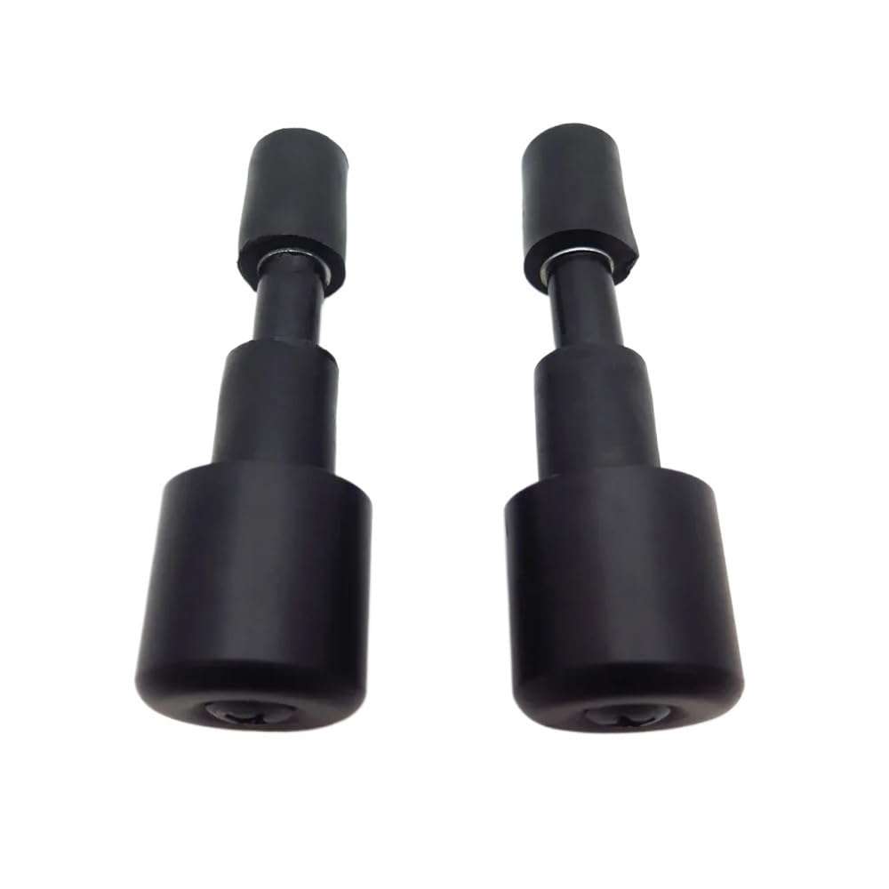 Ricambi per motociclette, tappi terminali per manubrio antivibrazioni da 22 mm, neri