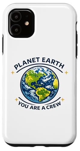 Planet Earth You Are a Crew �n�� �F����s�m �X�}�z�P�[�X iPhone 11 �p