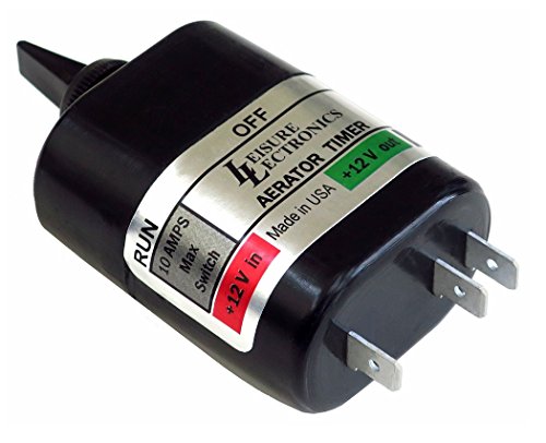 Leisure Lectronics 3-Position Livewell Timer Aerator Pump 12V Switch For Boat #TOP1