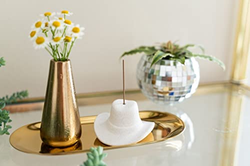 Havenstone Home HVN8 Ceramic Cowboy Hat Incense Holder thumb #6