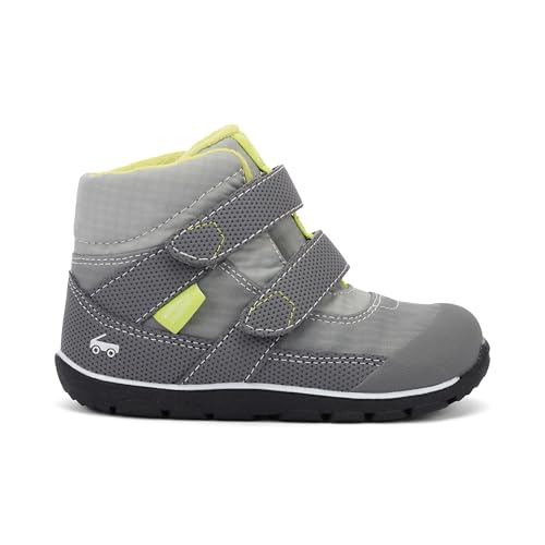 See Kai Run Atlas II - Waterproof and Insulated Winter Boots for Little Kids, Gray/Lime, Toddler 93