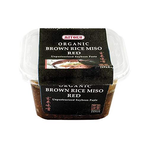 Miso rojo de arroz integral no pasteurizado bio Mitoku 300g Cover