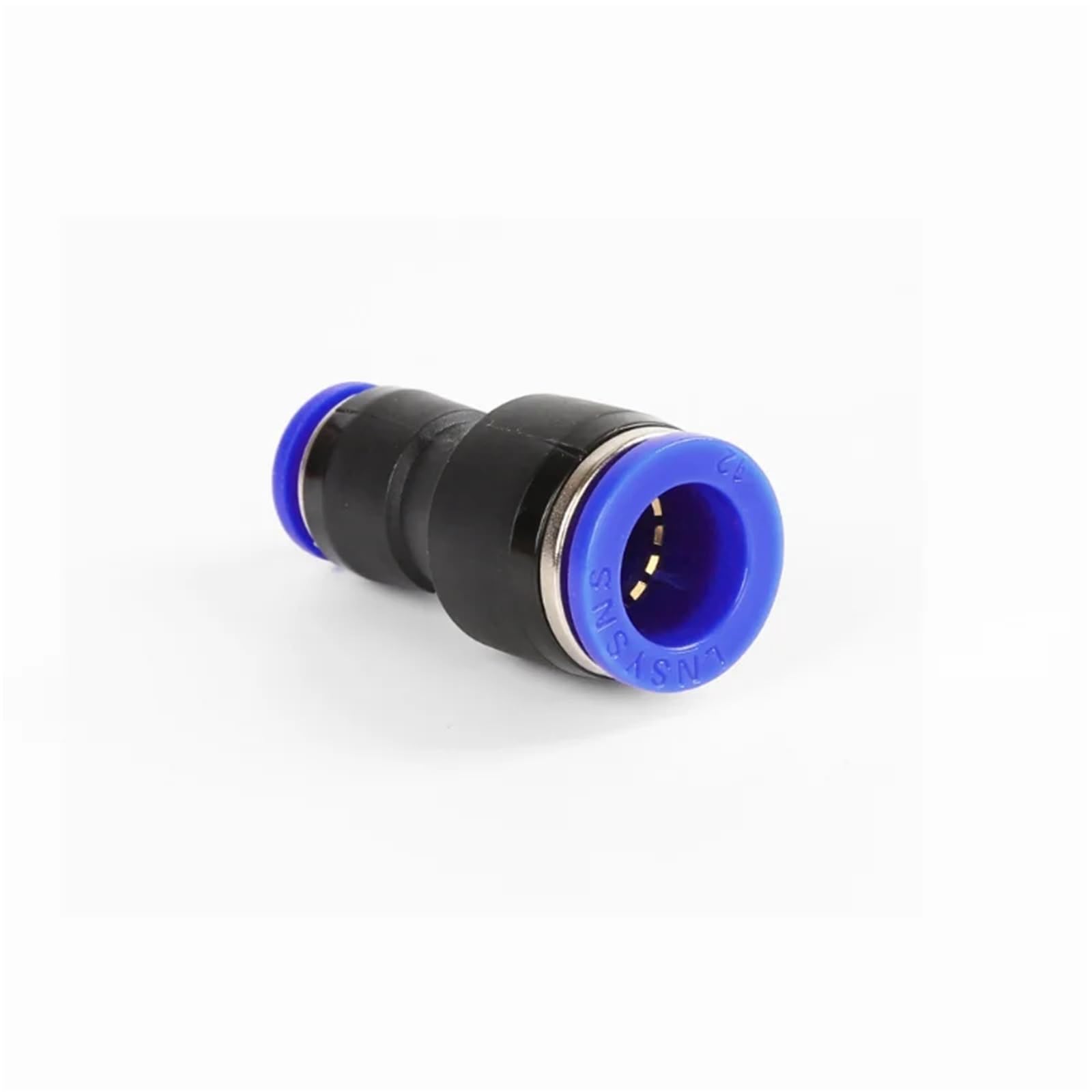 PG - Conectores neumáticos de 10 mm, 8 mm, 6 mm, 12 mm, 4 mm, tubo de manguera de diámetro exterior que empuja en accesorios de gas rectos, acoplamientos rápidos, 100 unidades (PG10-8, 100 unidades)