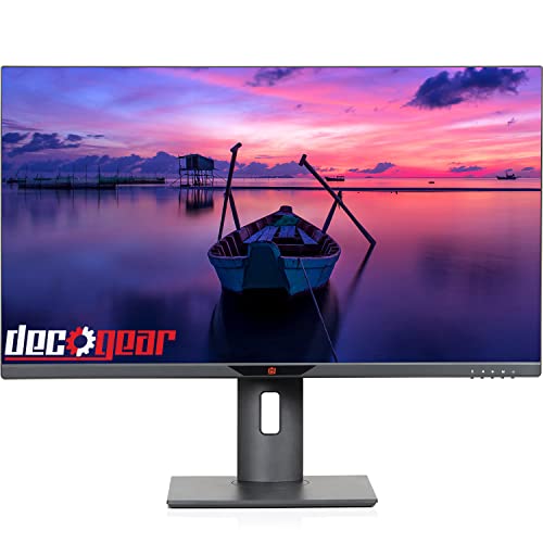 Deco Gear 28" 4K Ultrawide Ips Monitor, Crisp 3840X2160 Resolution, 60Hz Refresh Rate, 4Ms With Od, Over 1 Billion Colors, 100% Srgb Color Accuracy, 16:9 Aspect Ratio, Ambient Backlighting #TOP8